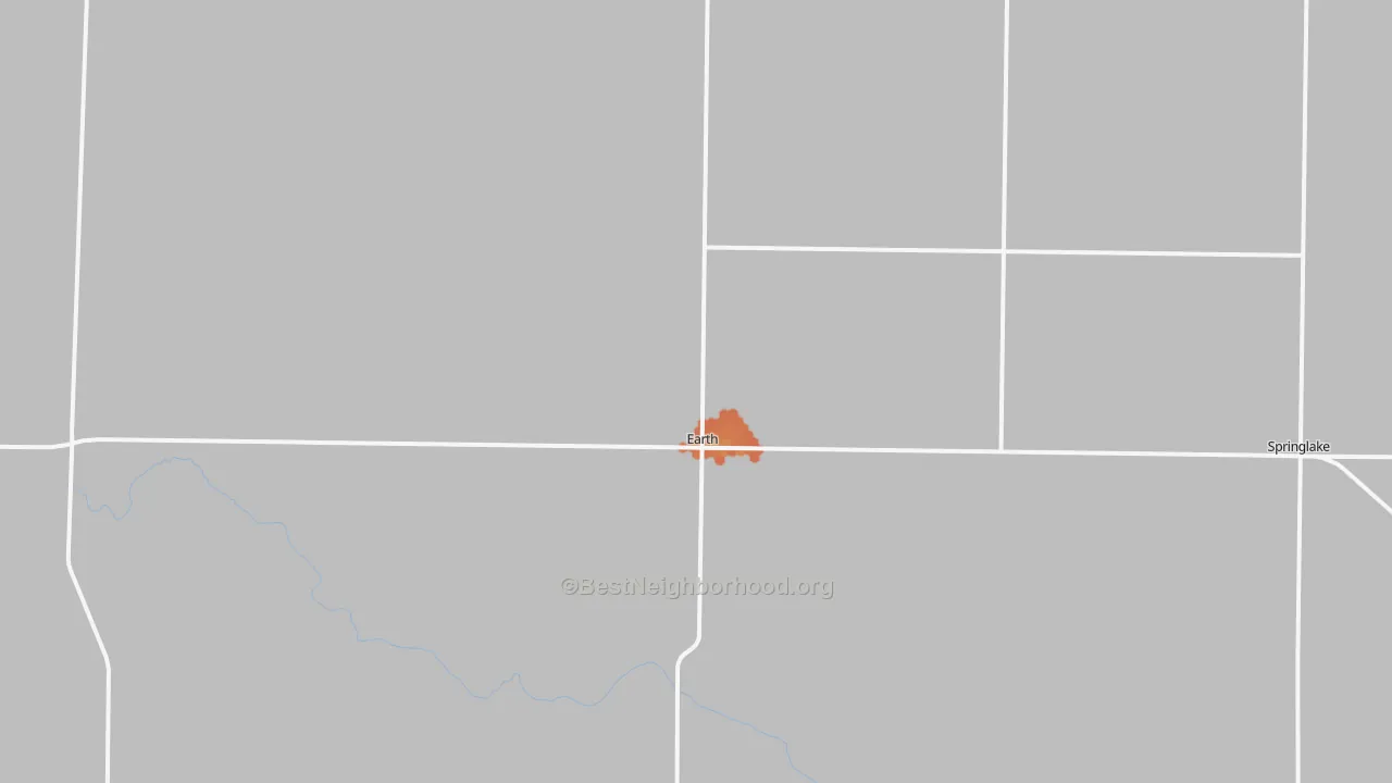 Bike Grade map of 79031, TX