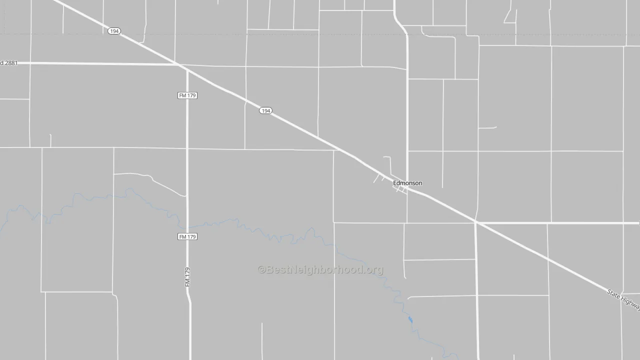 Bike Grade map of 79032, TX