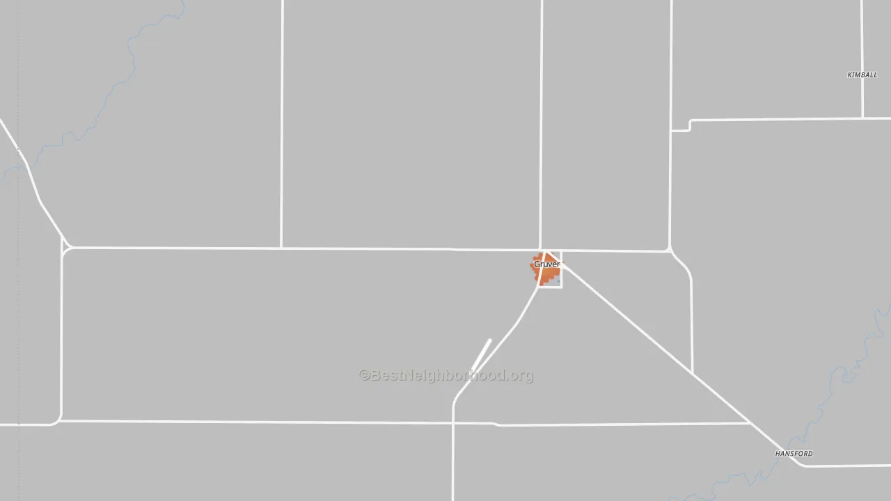 Bike Grade map of 79040, TX