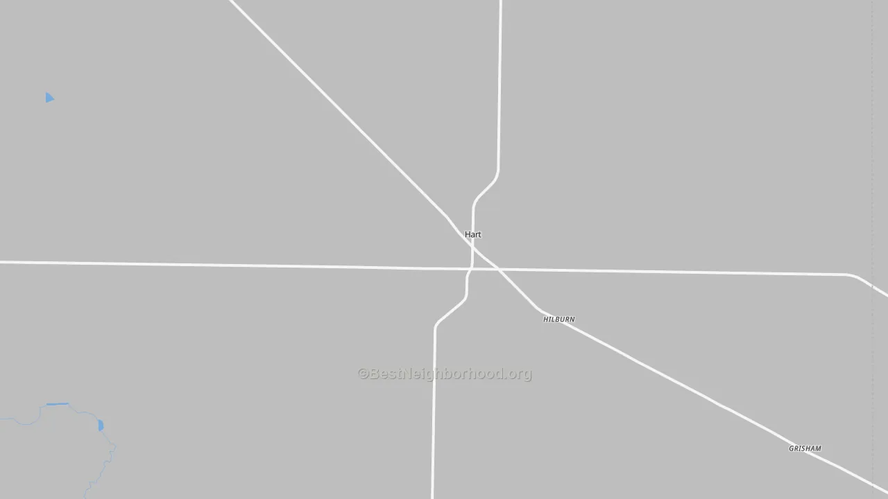 Bike Grade map of 79043, TX