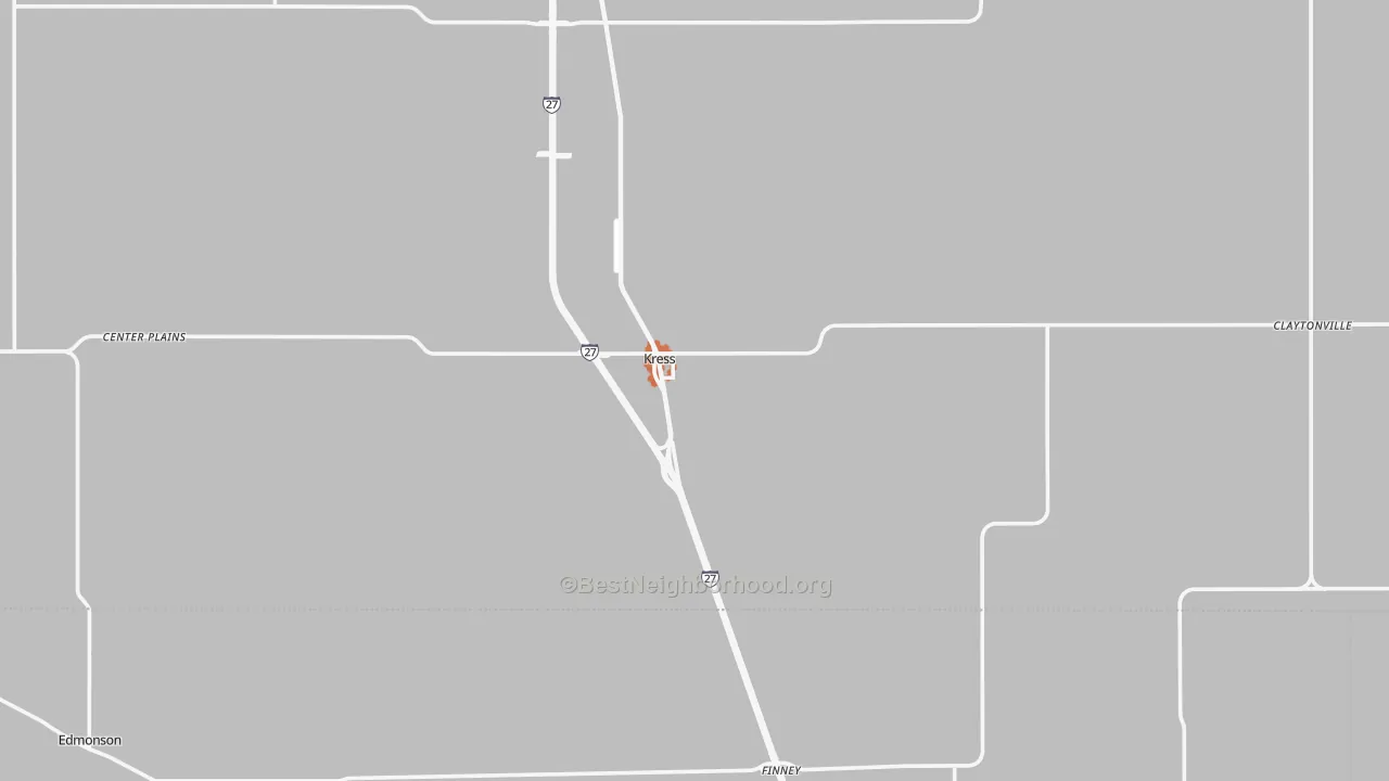Bike Grade map of 79052, TX