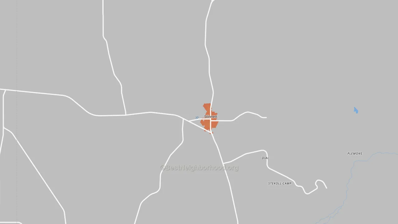 Bike Grade map of 79083, TX