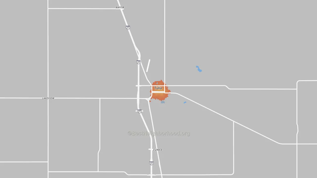 Bike Grade map of 79088, TX