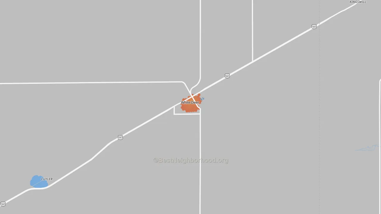 Bike Grade map of 79097, TX