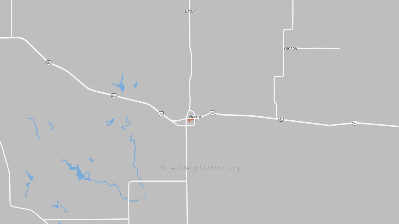 Bike Grade map of 79229, TX