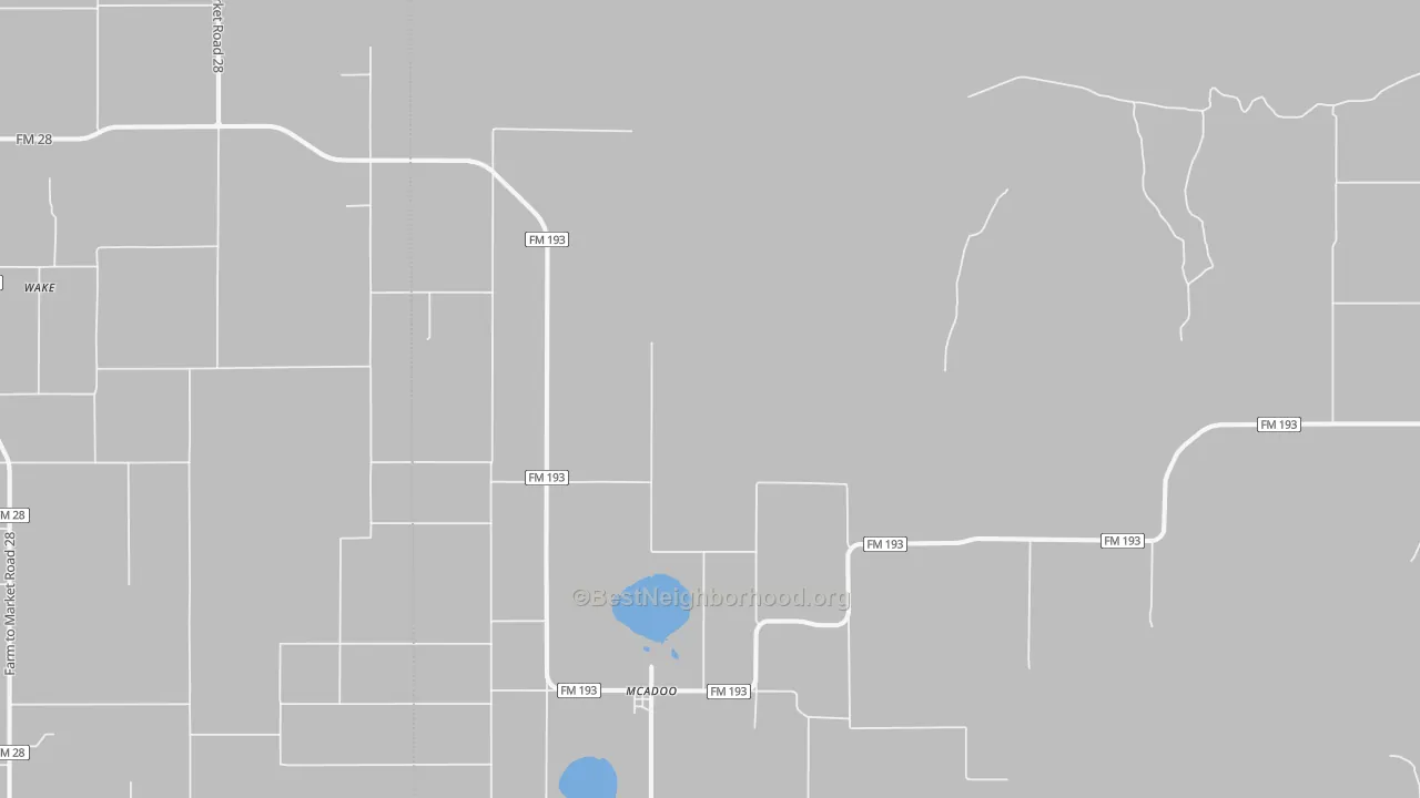 Bike Grade map of 79243, TX