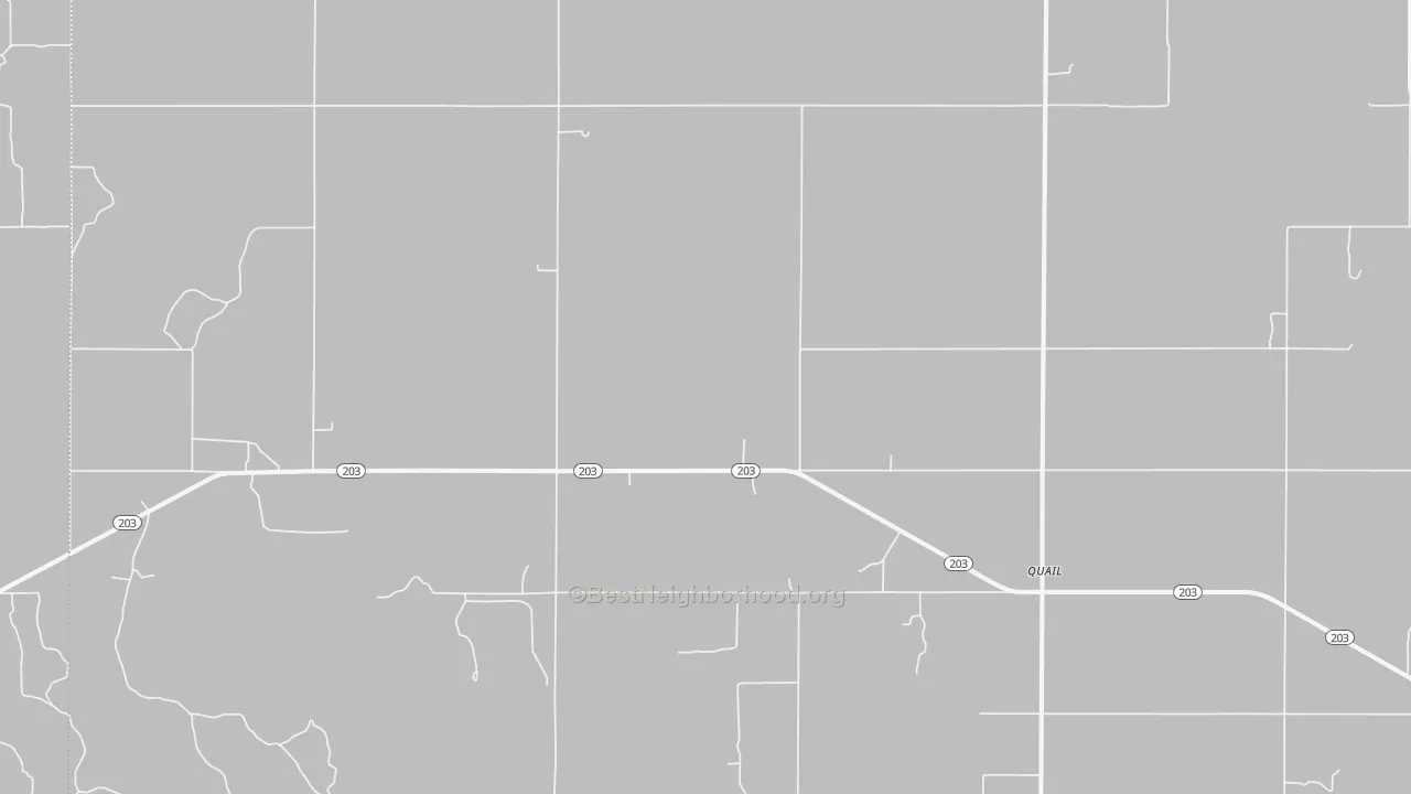 Bike Grade map of 79251, TX