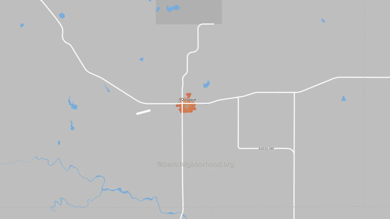 Bike Grade map of 79255, TX