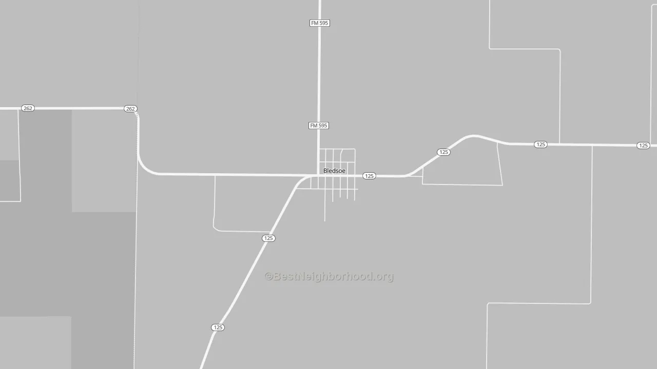Bike Grade map of 79314, TX