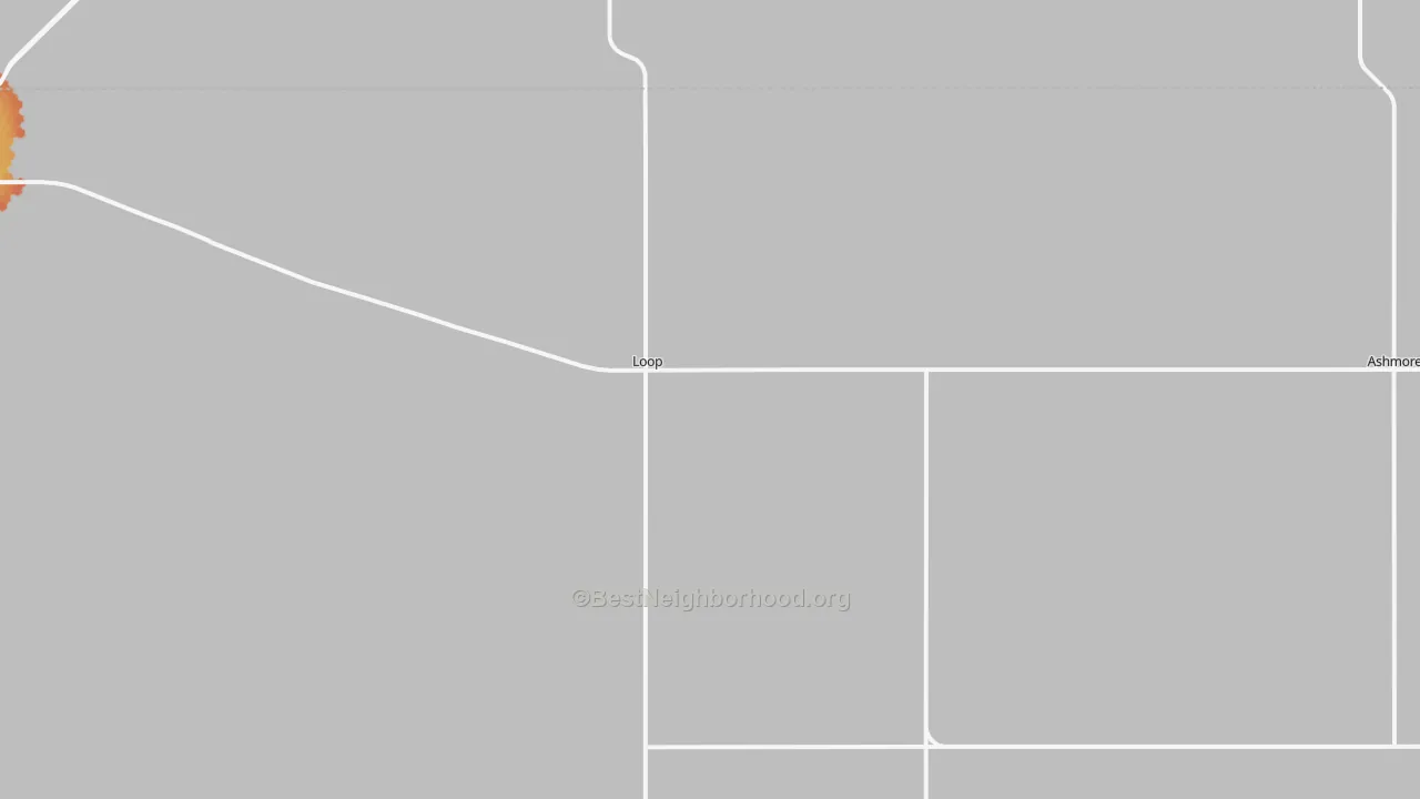 Bike Grade map of 79342, TX
