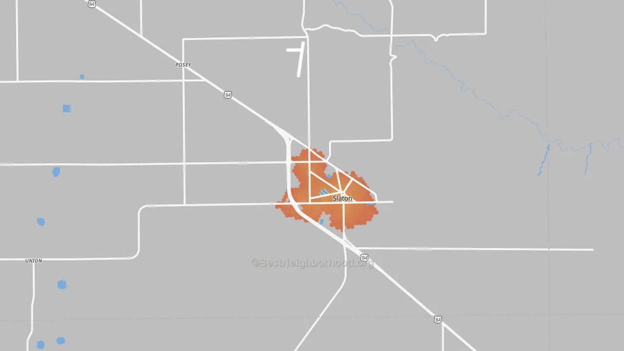 Bike Grade map of 79364, TX