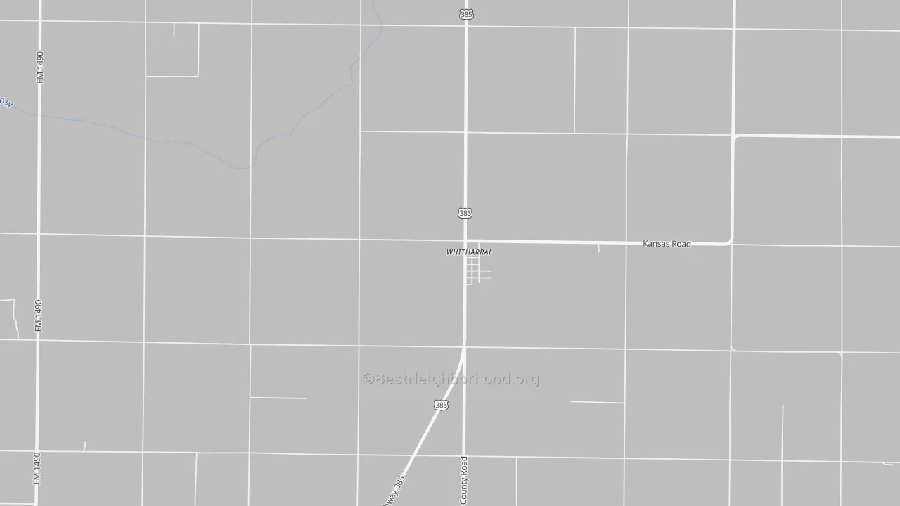 Bike Grade map of 79380, TX