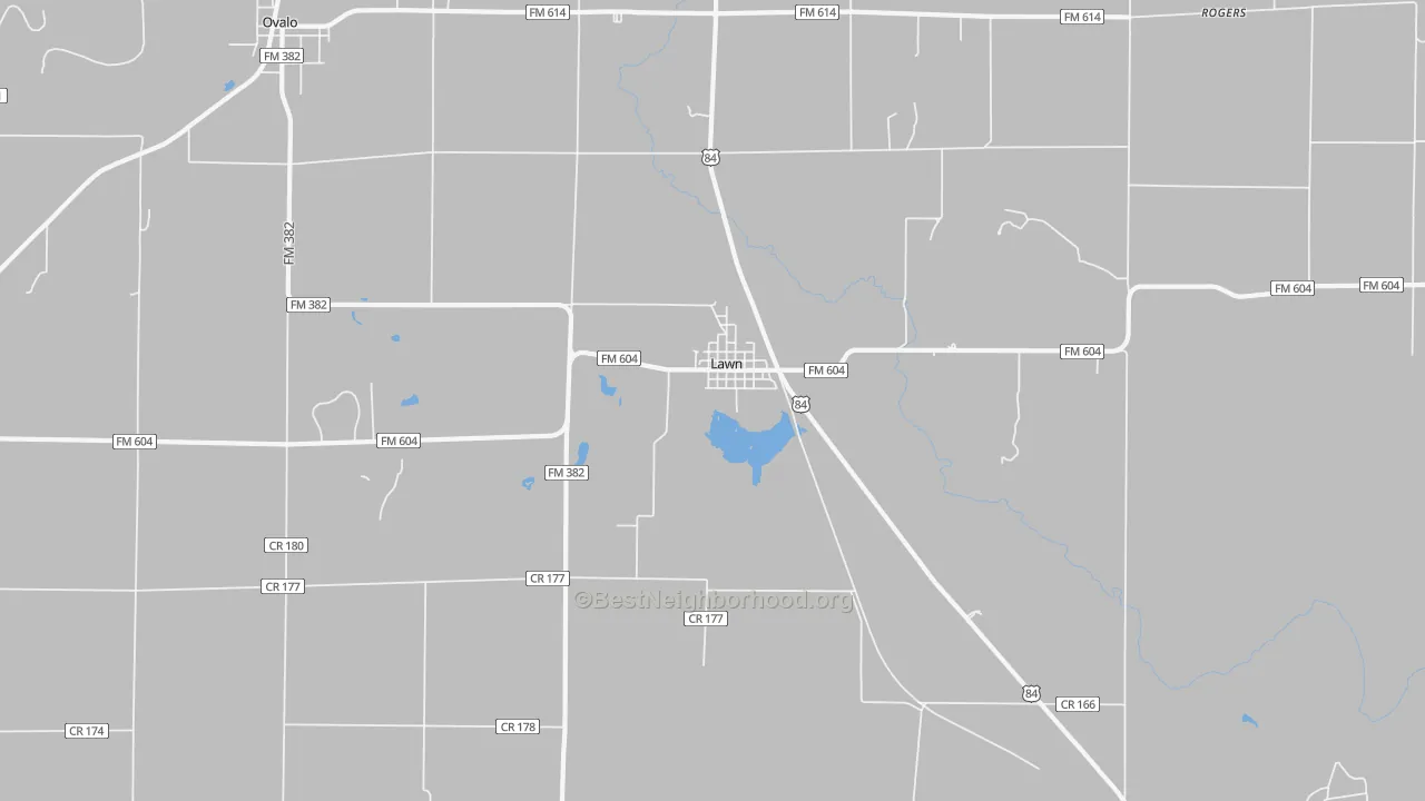 Bike Grade map of 79530, TX