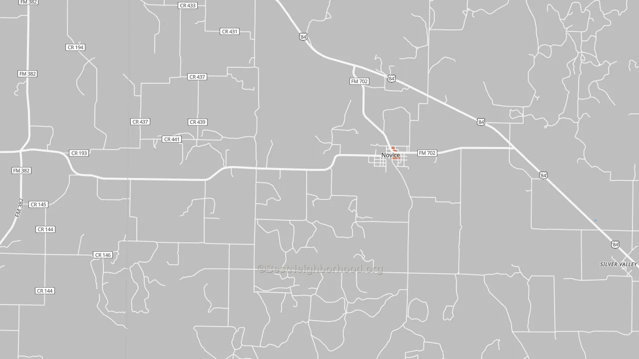 Bike Grade map of 79538, TX