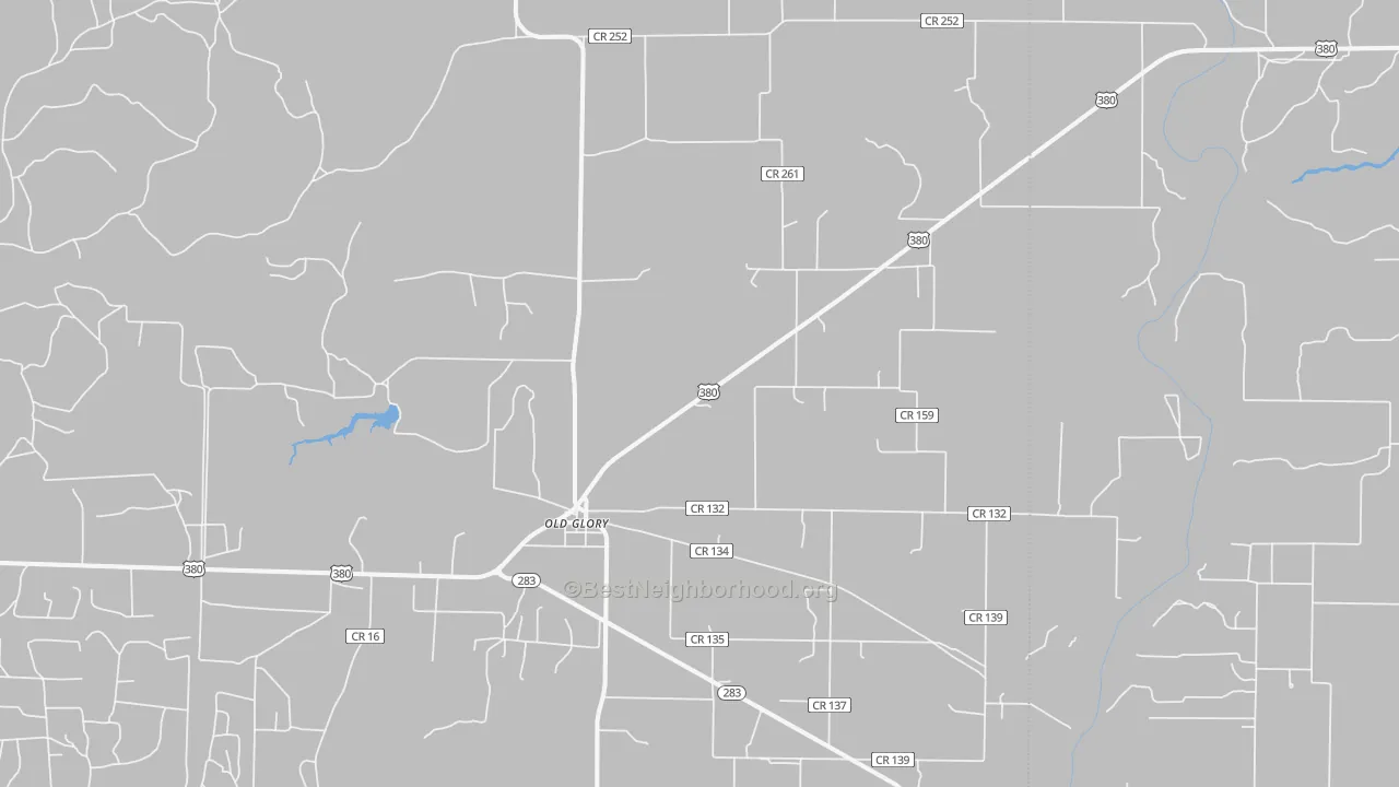 Bike Grade map of 79540, TX