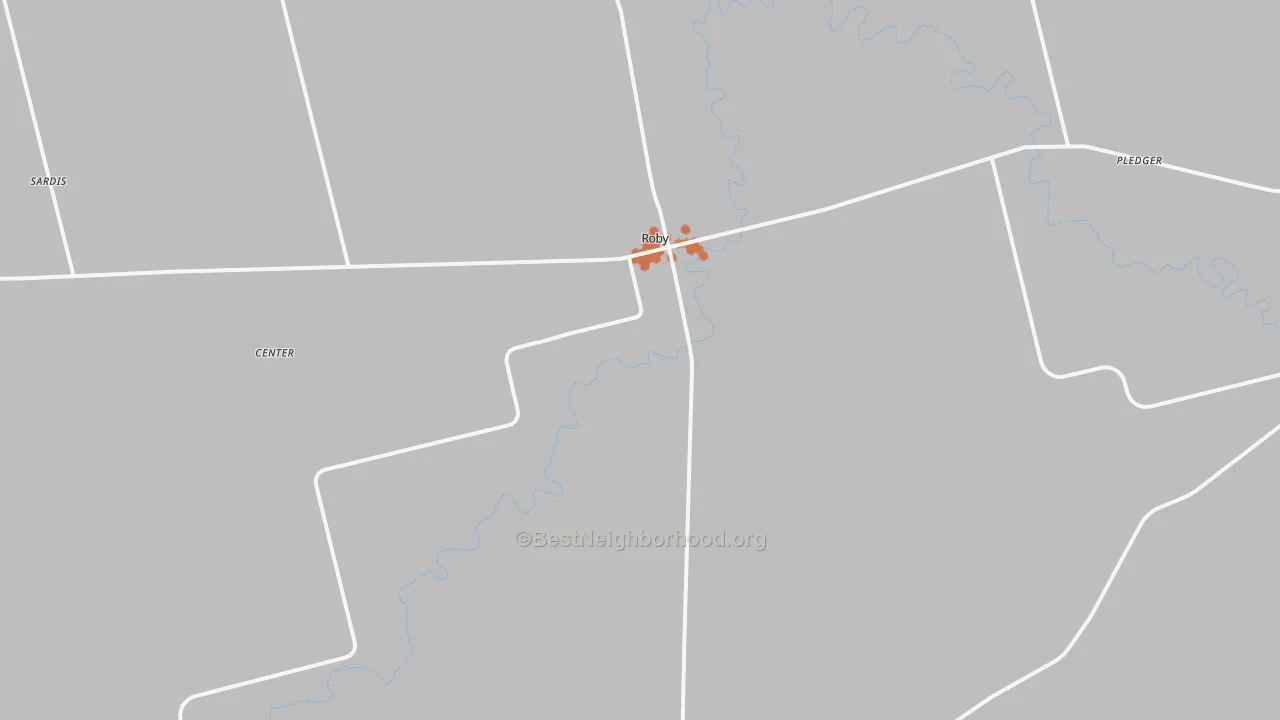 Bike Grade map of 79543, TX