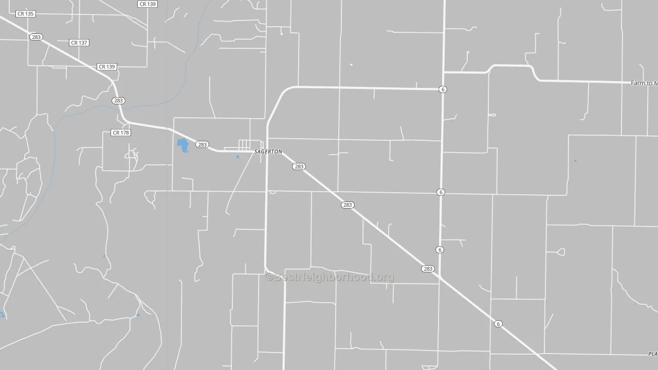 Bike Grade map of 79548, TX