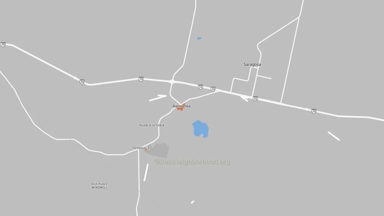 Bike Grade map of 79718, TX