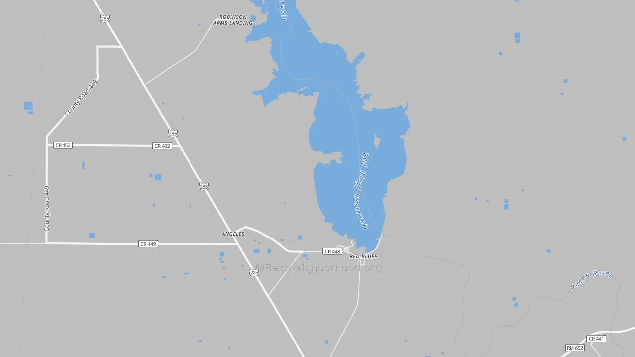 Bike Grade map of 79770, TX