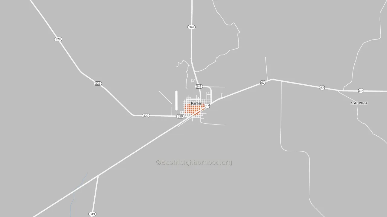Bike Grade map of 79778, TX