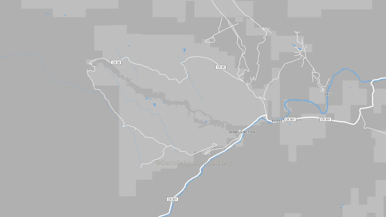 Bike Grade map of 80426, CO