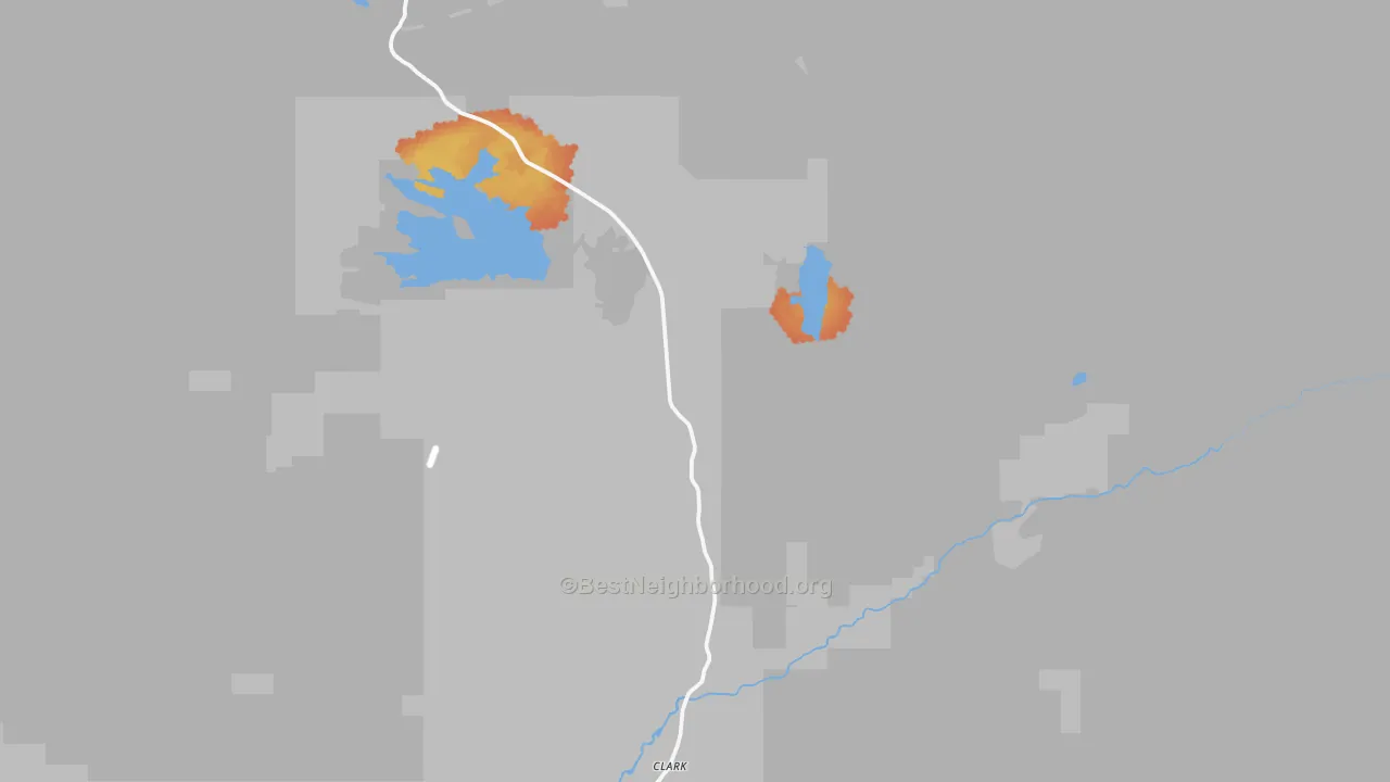 Bike Grade map of 80428, CO