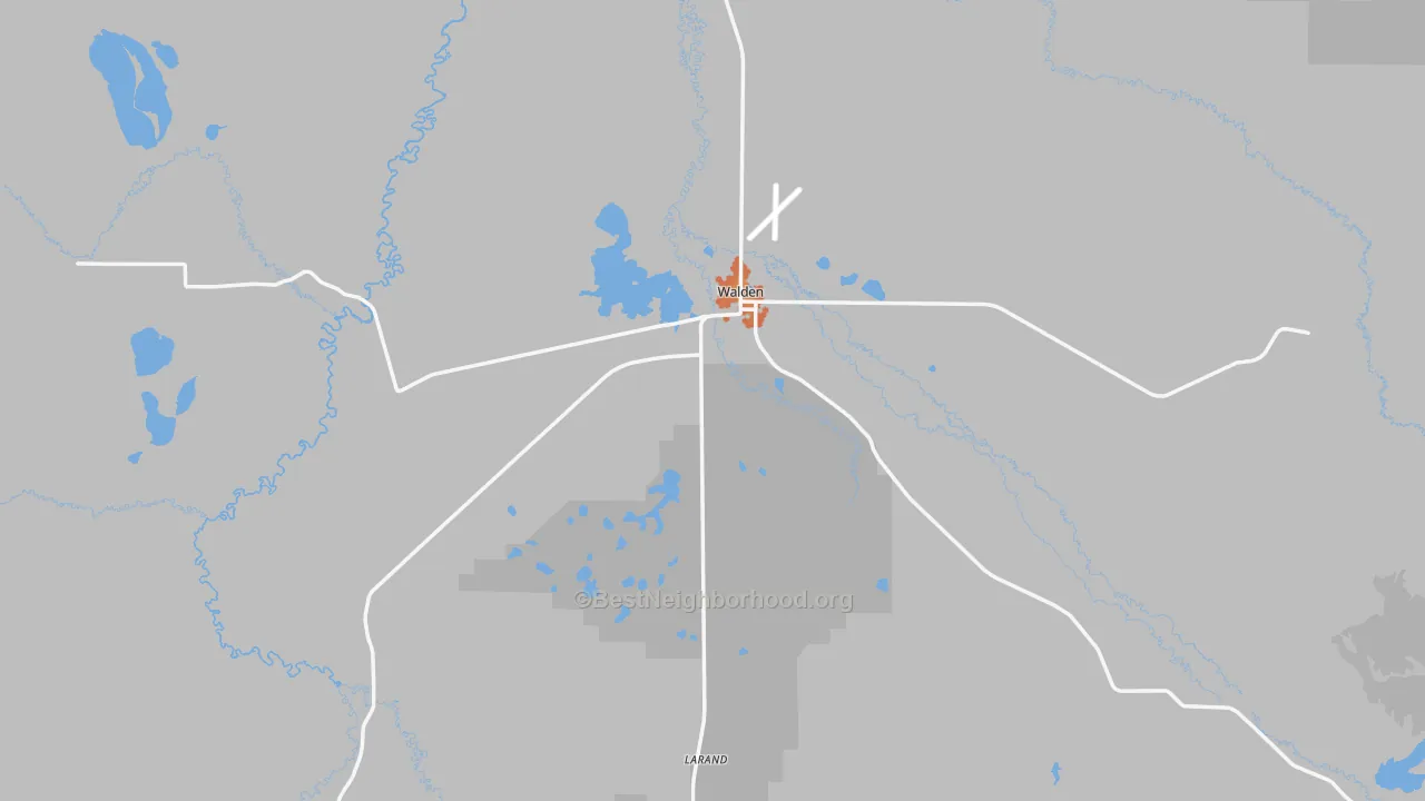Bike Grade map of 80480, CO