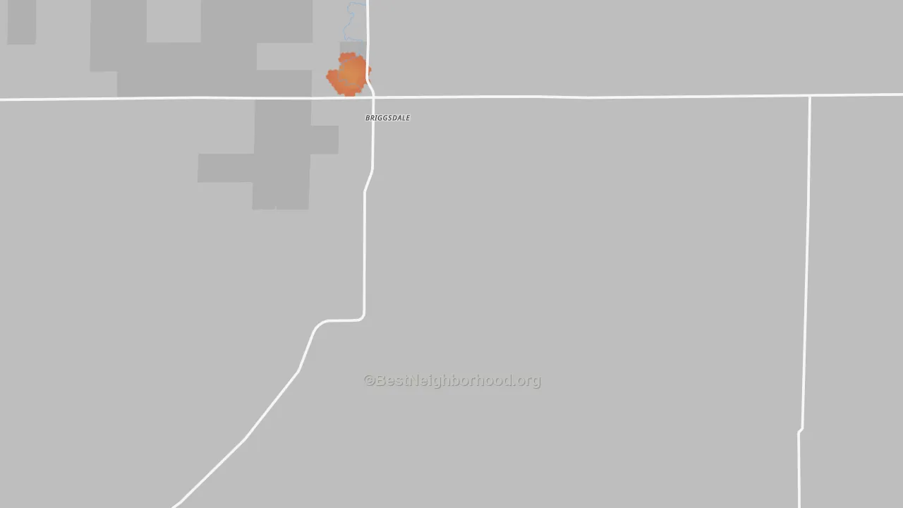 Bike Grade map of 80611, CO