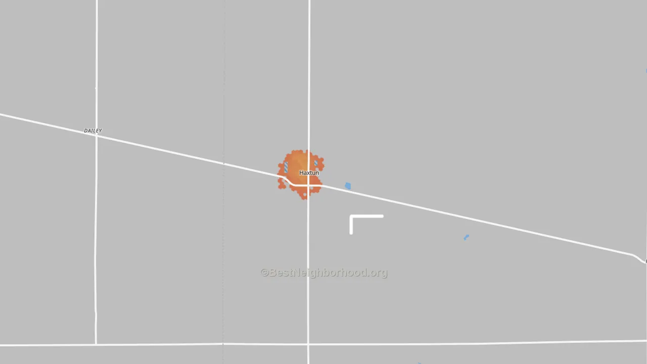Bike Grade map of 80731, CO