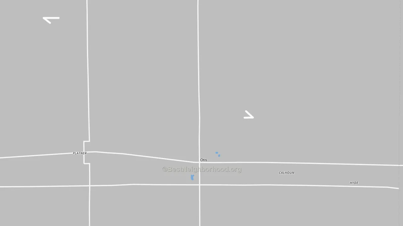 Bike Grade map of 80743, CO