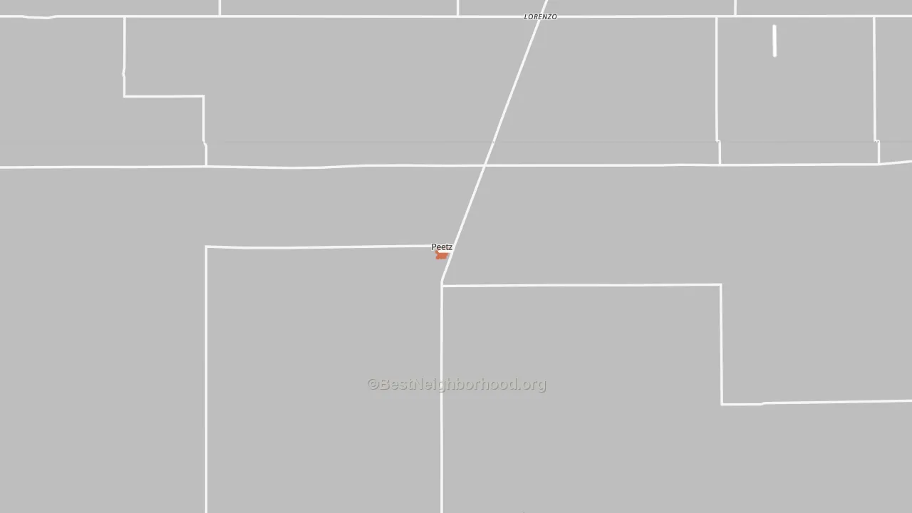 Bike Grade map of 80747, CO