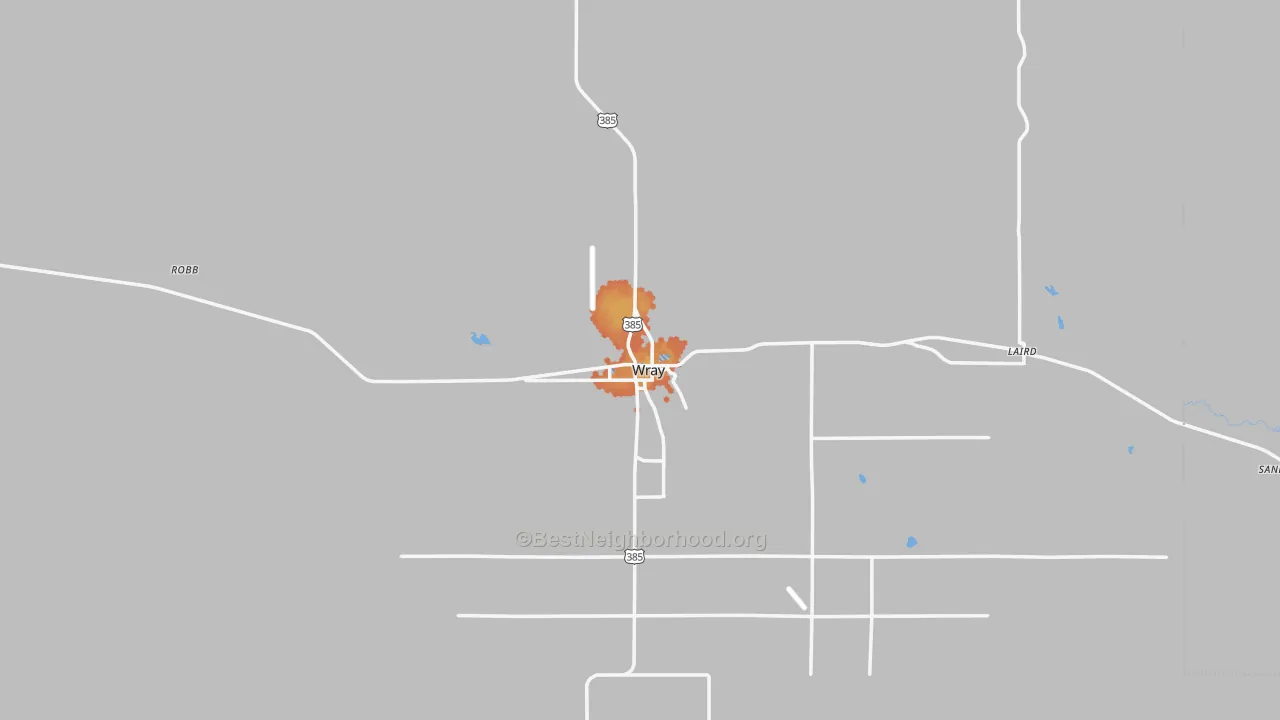 Bike Grade map of 80758, CO