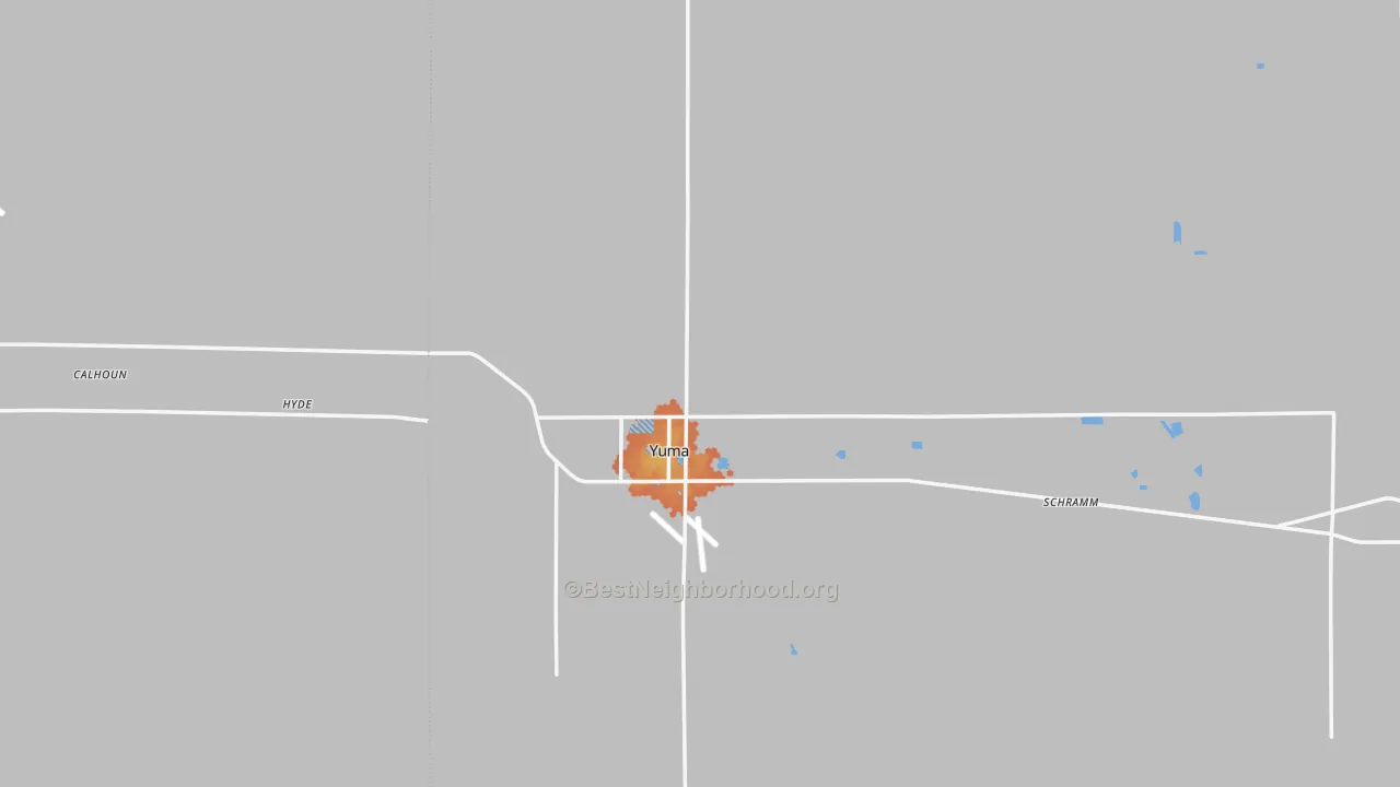 Bike Grade map of 80759, CO