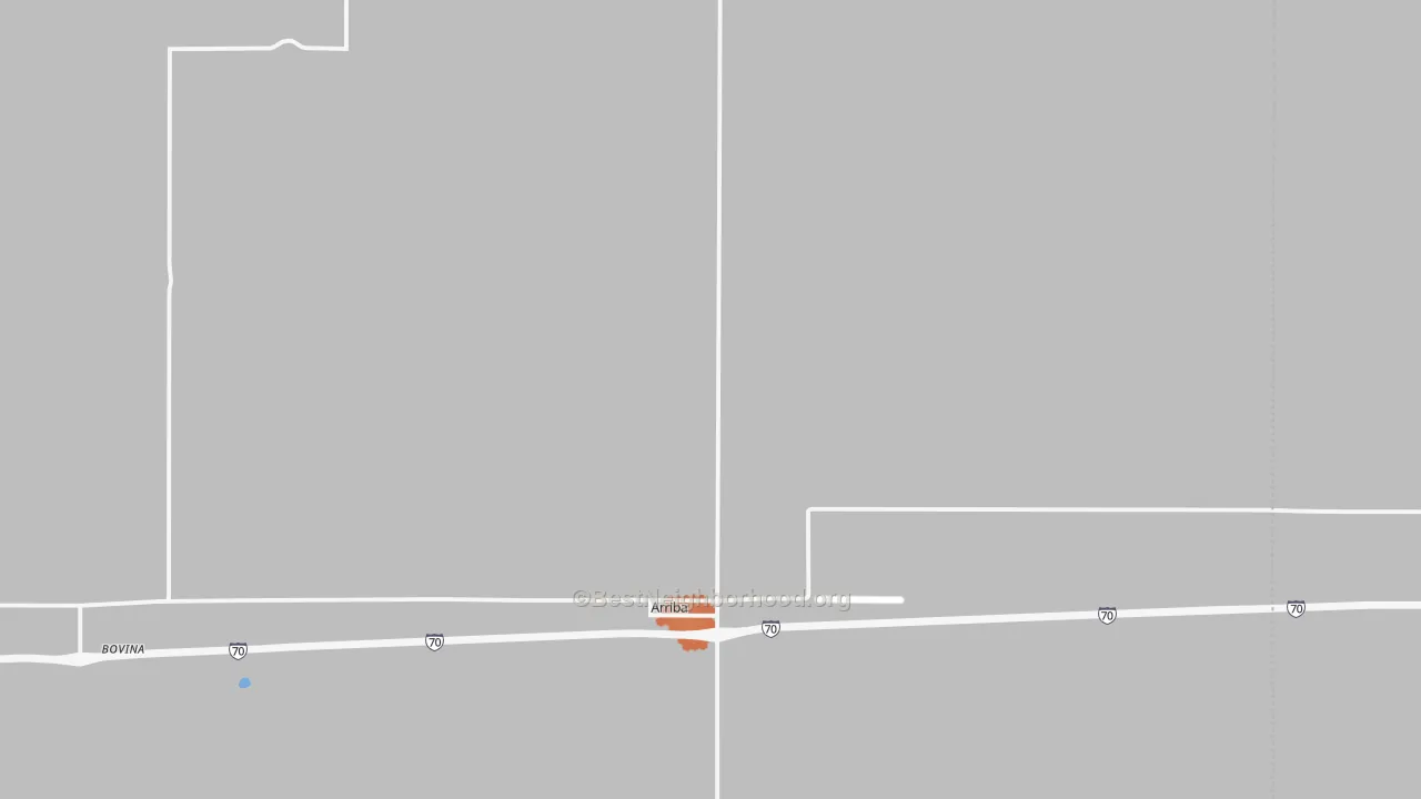 Bike Grade map of 80804, CO
