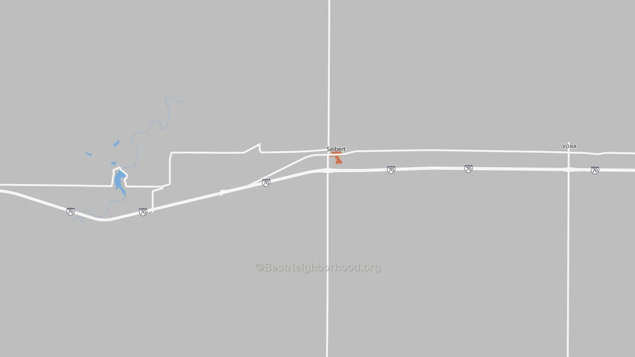 Bike Grade map of 80834, CO