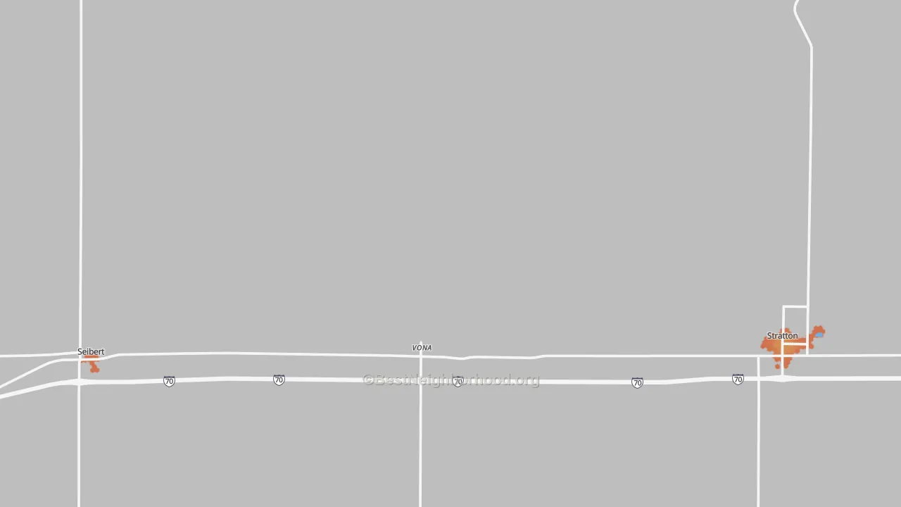 Bike Grade map of 80861, CO