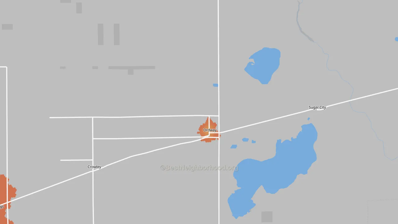 Bike Grade map of 81063, CO