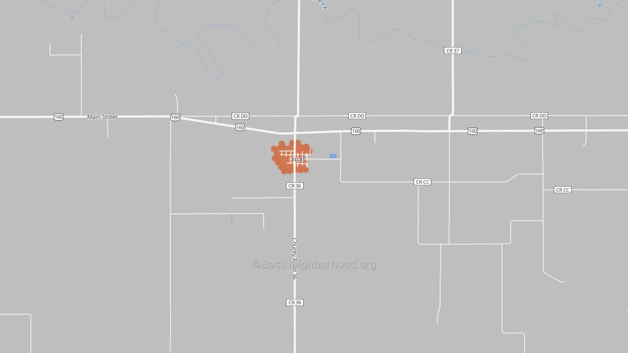 Bike Grade map of 81087, CO