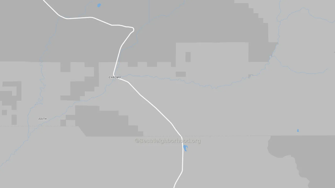 Bike Grade map of 81128, CO