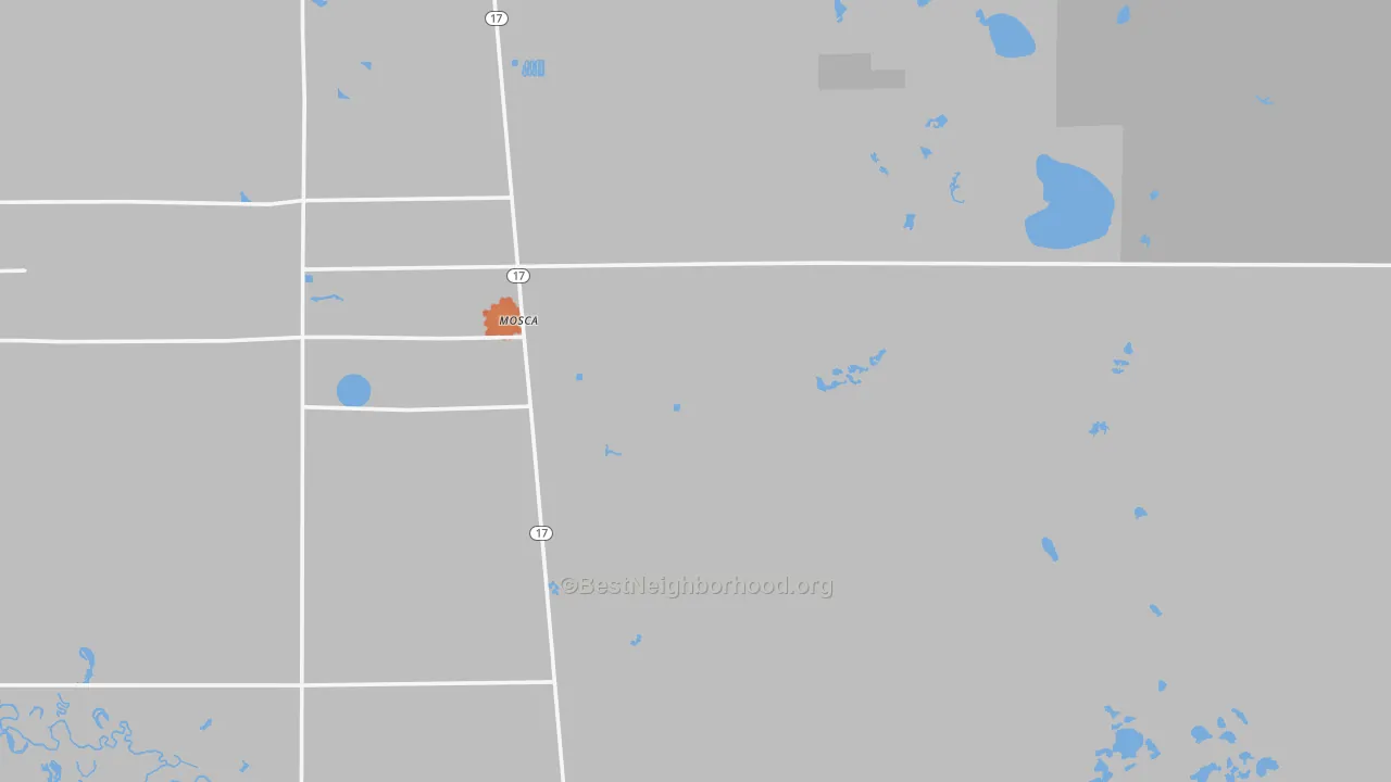 Bike Grade map of 81146, CO