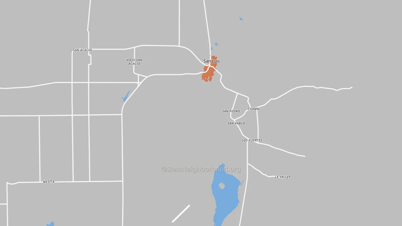 Bike Grade map of 81152, CO