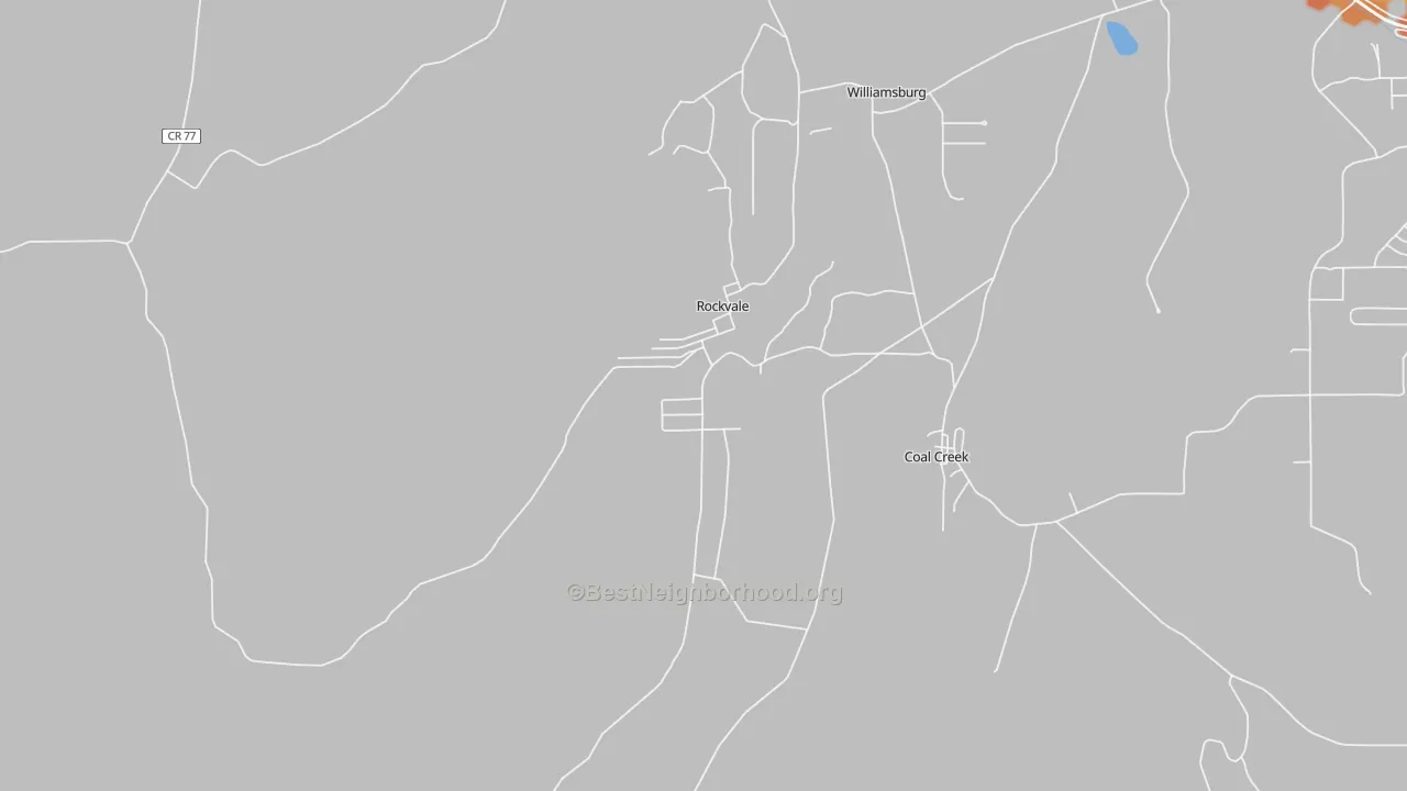 Bike Grade map of 81244, CO