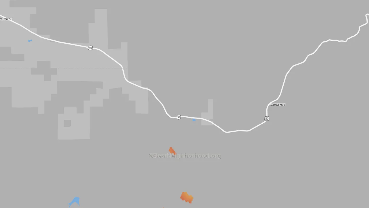 Bike Grade map of 81248, CO