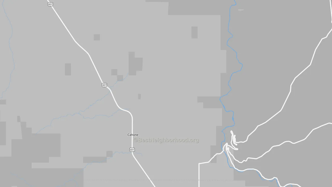 Bike Grade map of 81320, CO