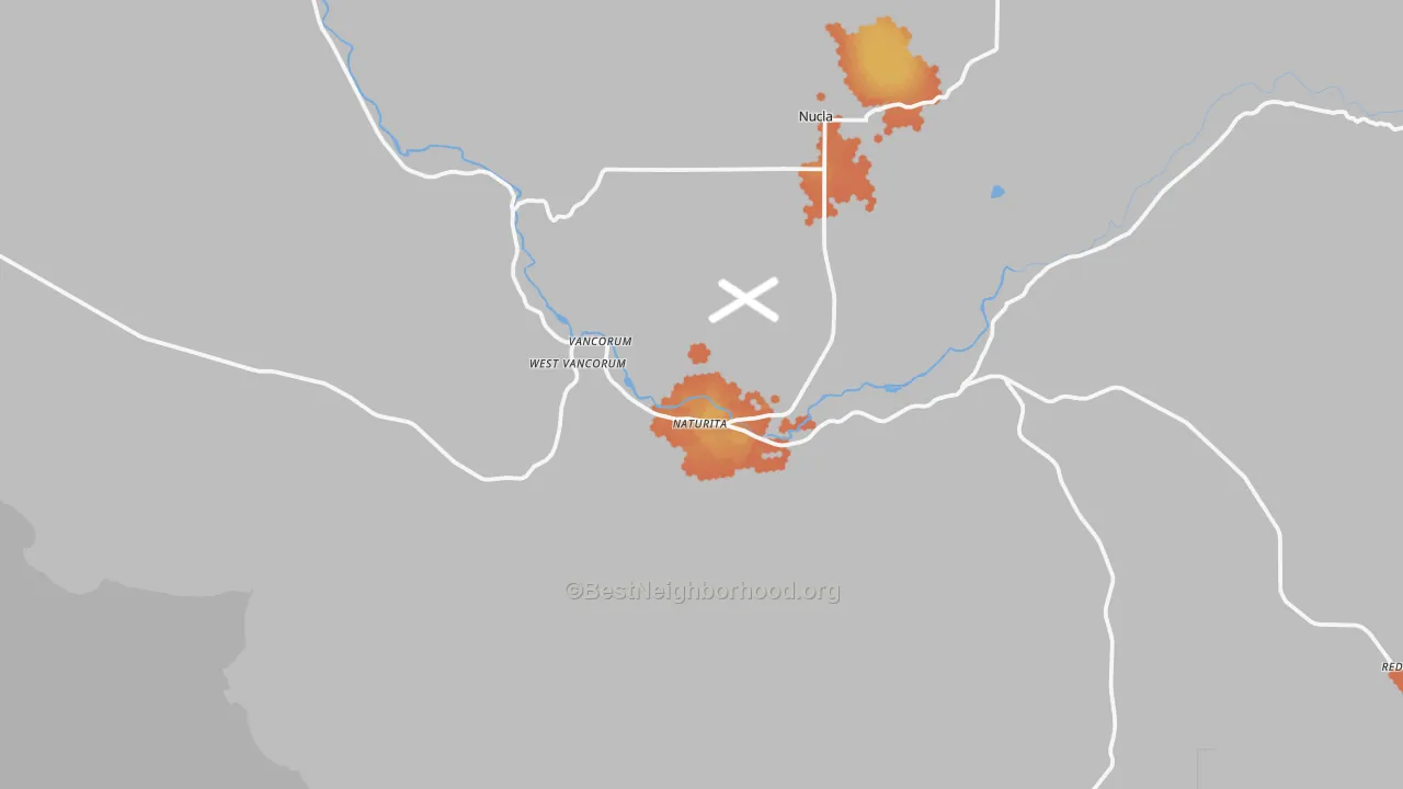 Bike Grade map of 81422, CO