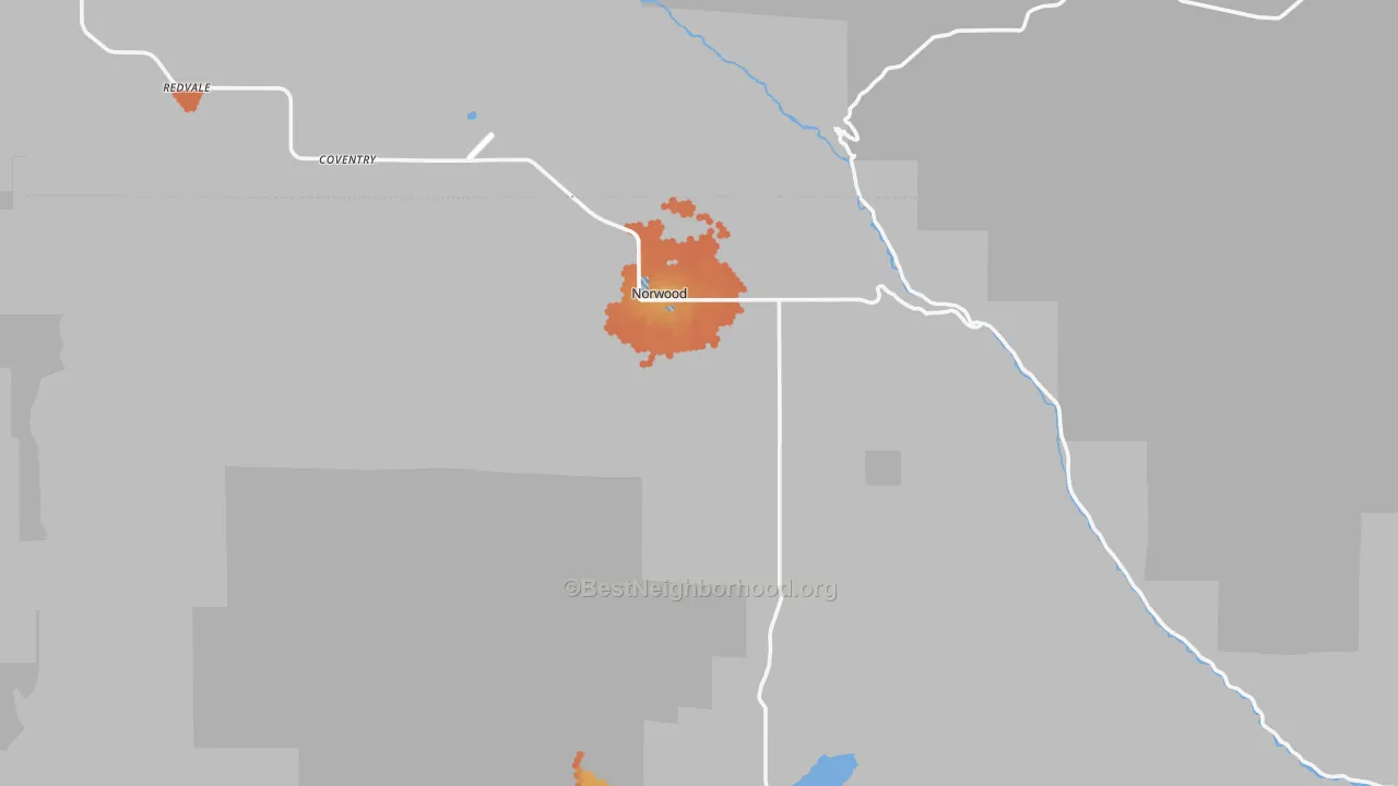 Bike Grade map of 81423, CO