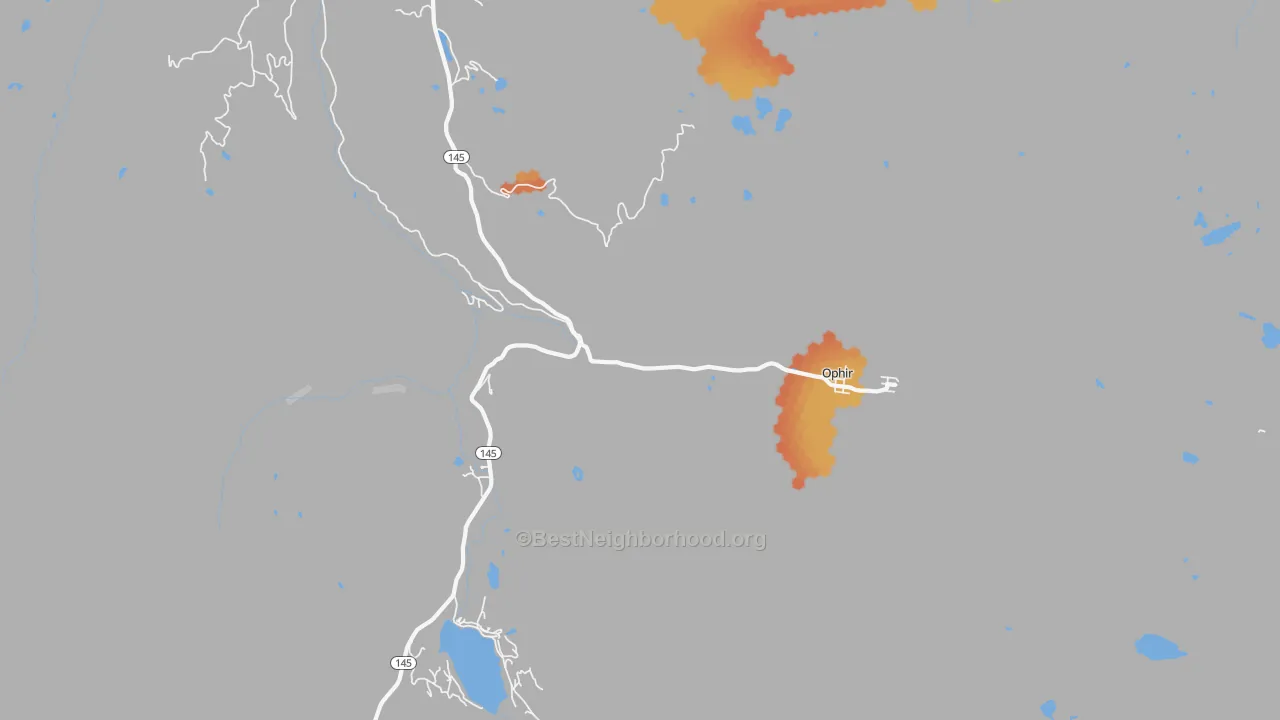 Bike Grade map of 81426, CO