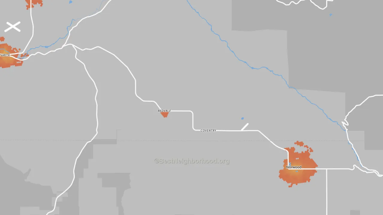Bike Grade map of 81431, CO