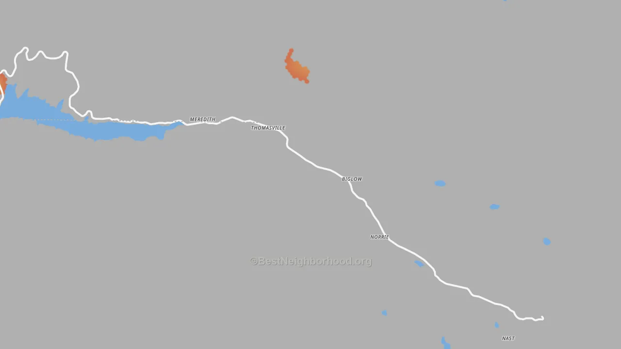 Bike Grade map of 81642, CO