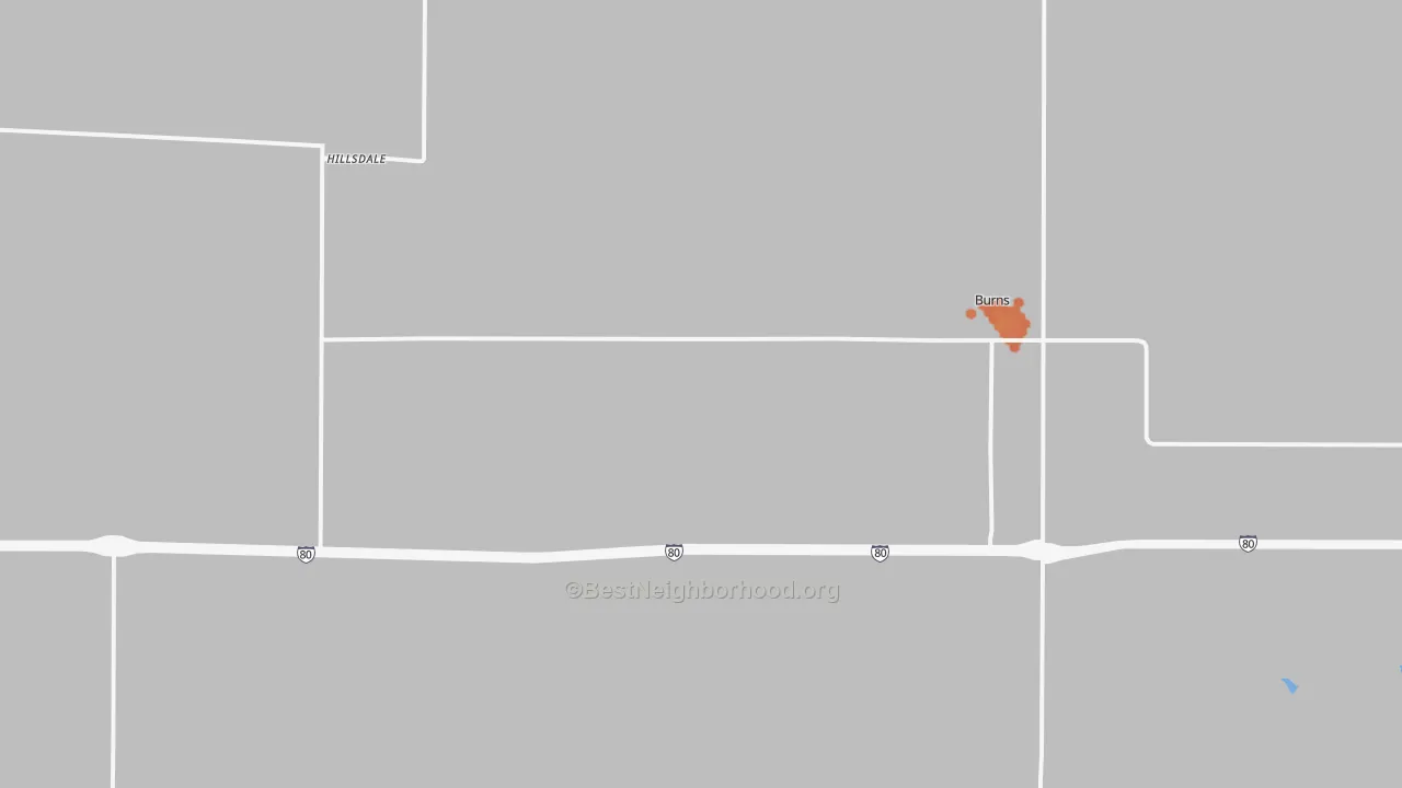 Bike Grade map of 82053, WY